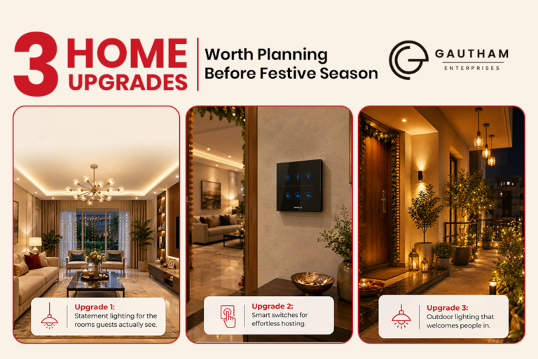 Gautham Enterprises Lighting and Electrical Upgrades