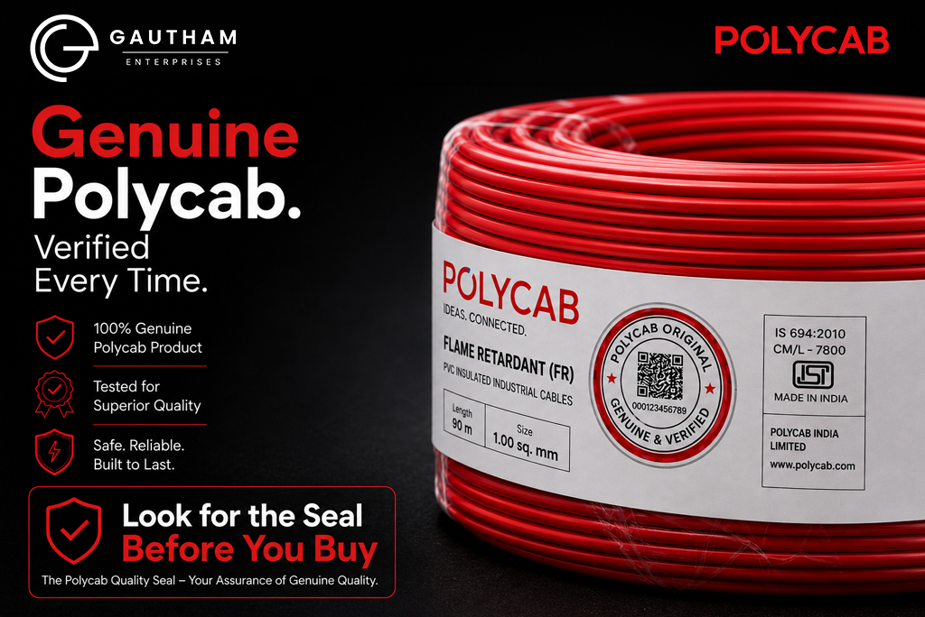 Gautham Enterprises - Genuine Polycab wires