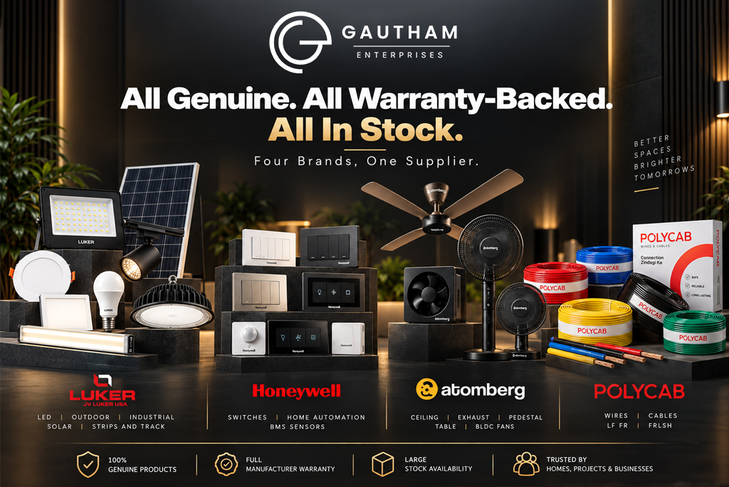 Gautham Enterprises-Authorized Electrical Supplier